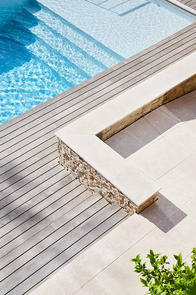 détail Photo piscine